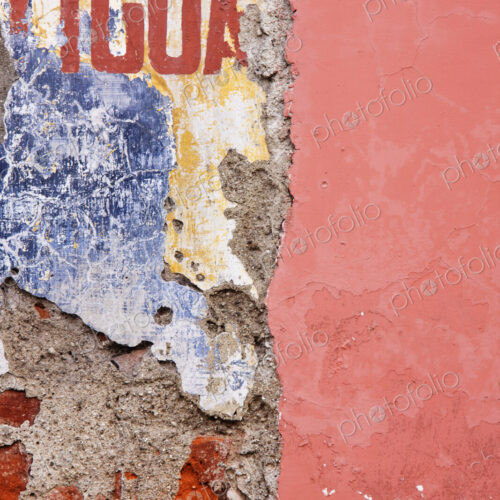 Weathered and Cracked Wall Weathered and Cracked Wall