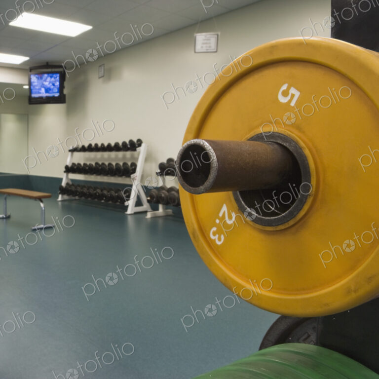 Weights in a Weight Room