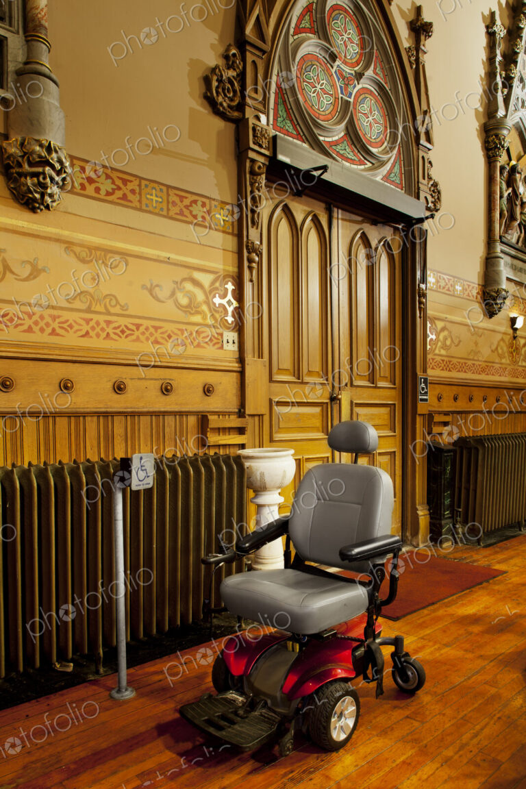 Wheelchair in Church