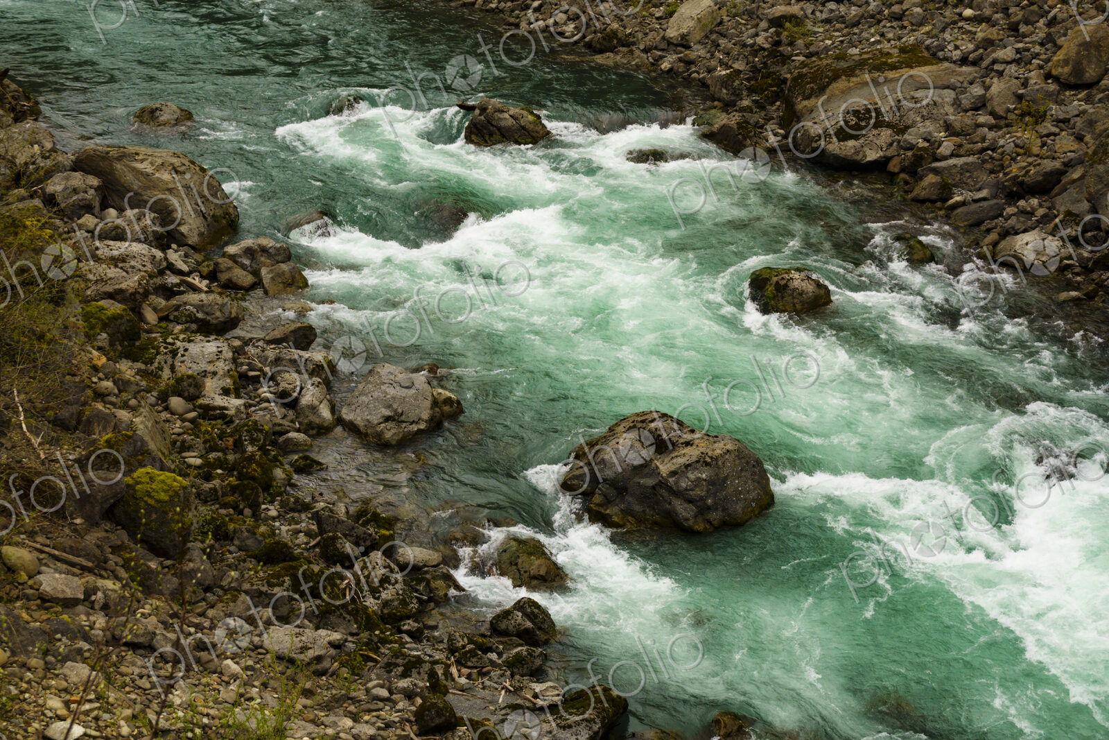 Whitewater, Elwha River, Port Angeles, WA USA