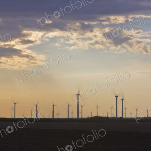 Wind Farm at Dusk Wind Farm at Dusk