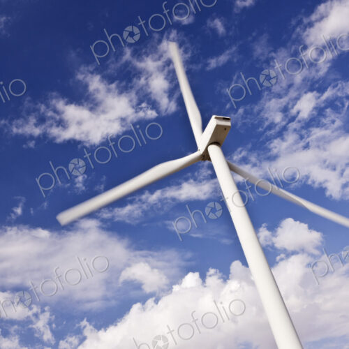 Wind Turbine Under Clouds Wind Turbine Under Clouds