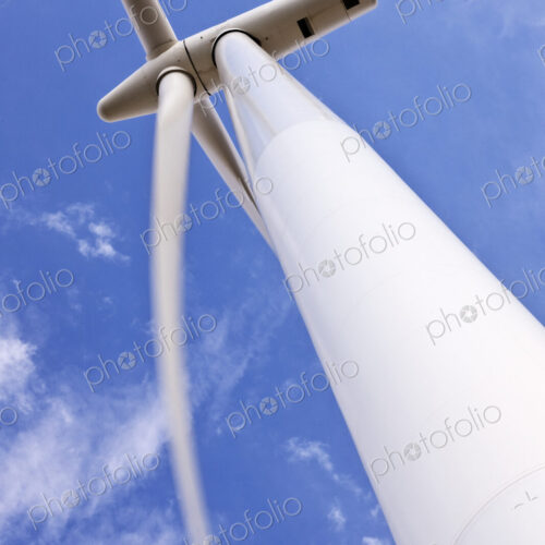 Wind Turbine Under Clouds Wind Turbine Under Clouds