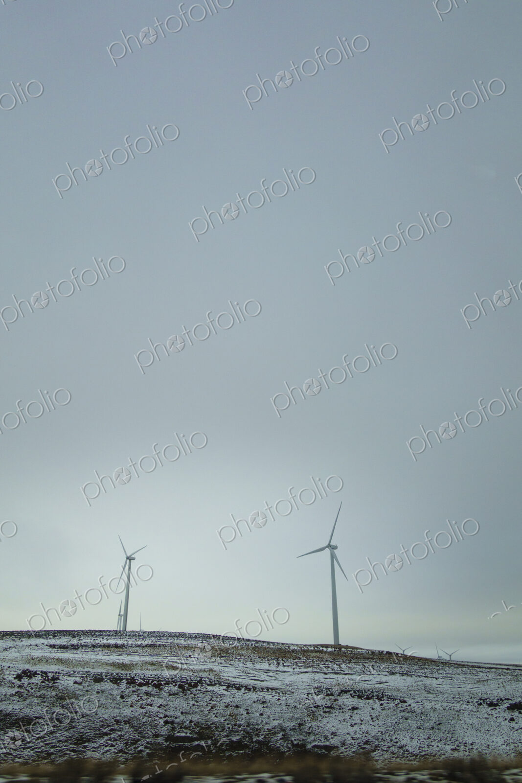Wind turbines, Wild Horse Renewable Energy Center, Kittitas.