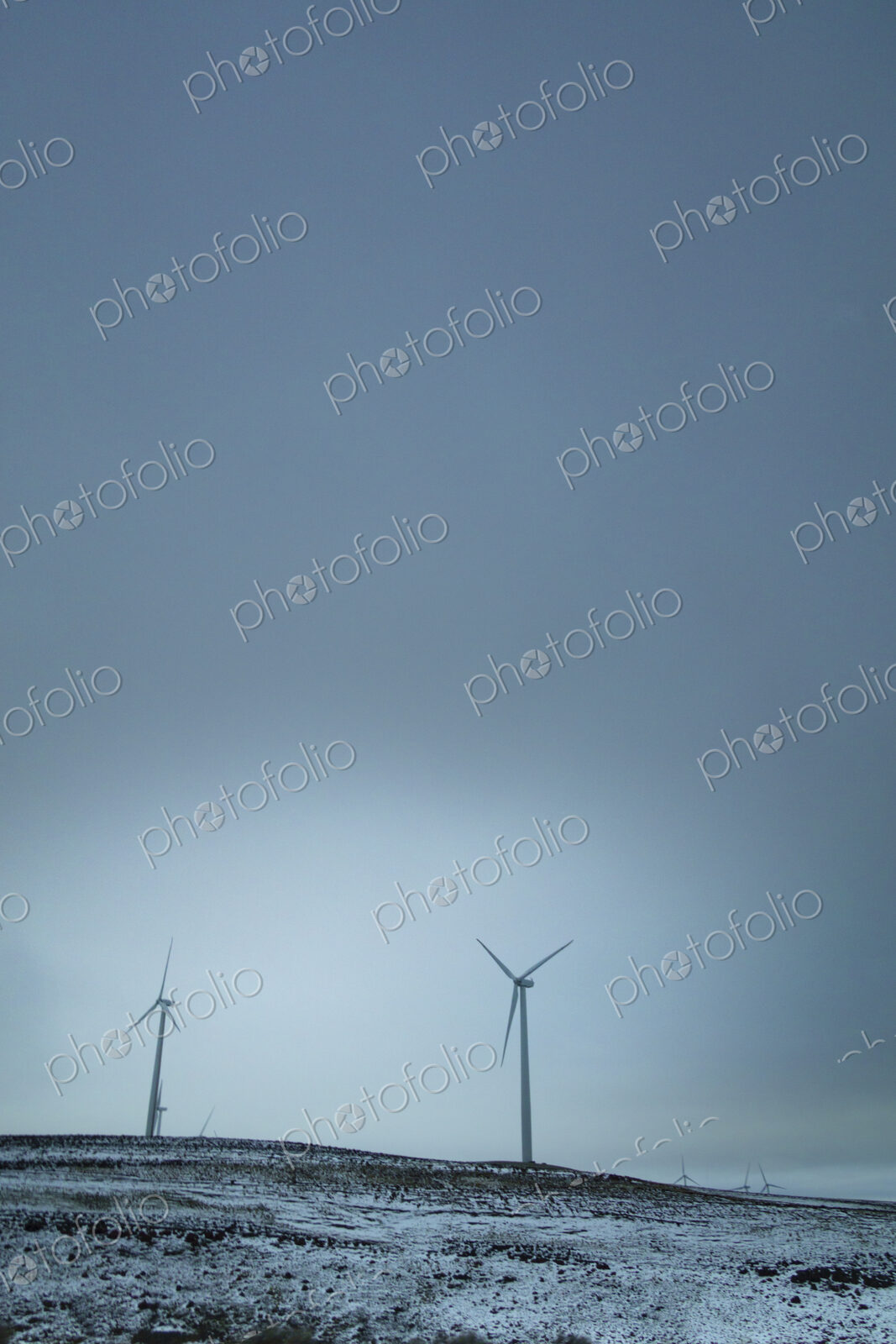Wind turbines, Wild Horse Renewable Energy Center, Kittitas.
