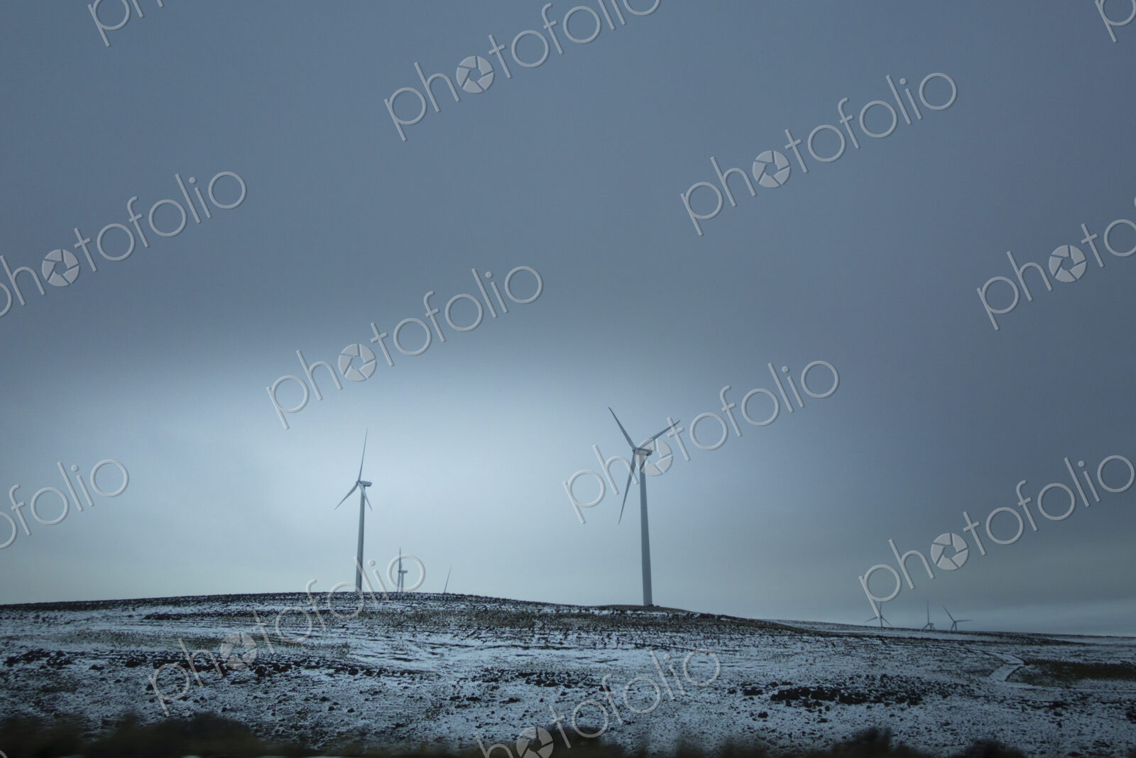 Wind turbines, Wild Horse Renewable Energy Center, Kittitas.