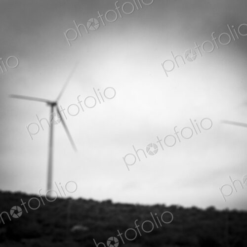 Wind turbines at a wind farm in rural Washington state.