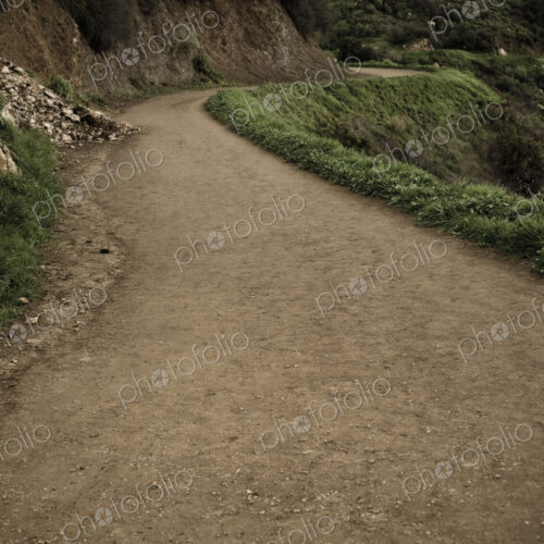 Winding Dirt Road