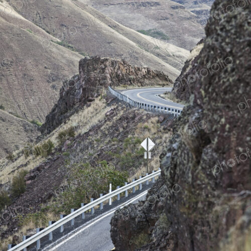 Winding Mountain Road