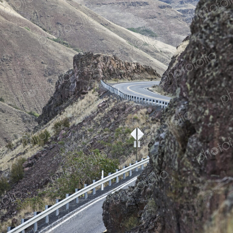 Winding Mountain Road