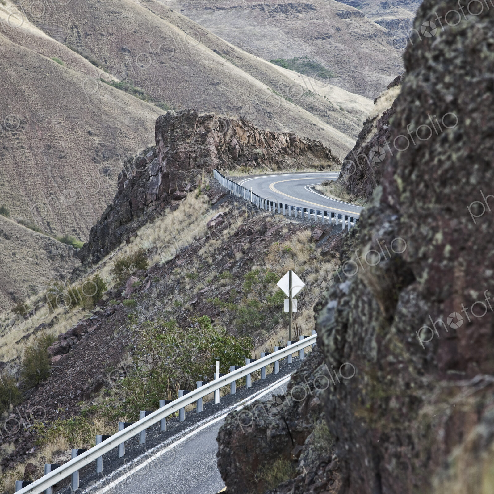 Winding Mountain Road