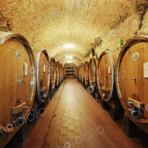 Wine Storage in Oak Barrels Wine Storage in Oak Barrels