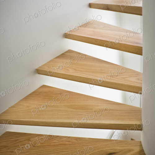 Wooden Spiral Staircase