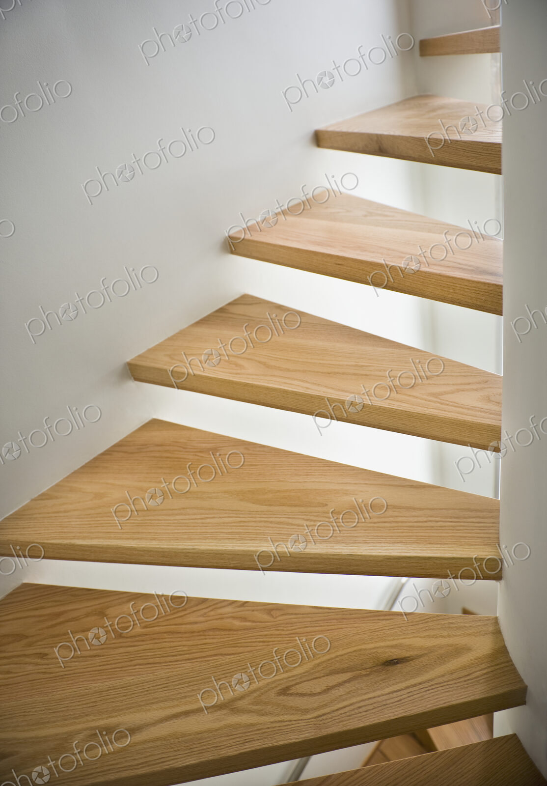 Wooden Spiral Staircase