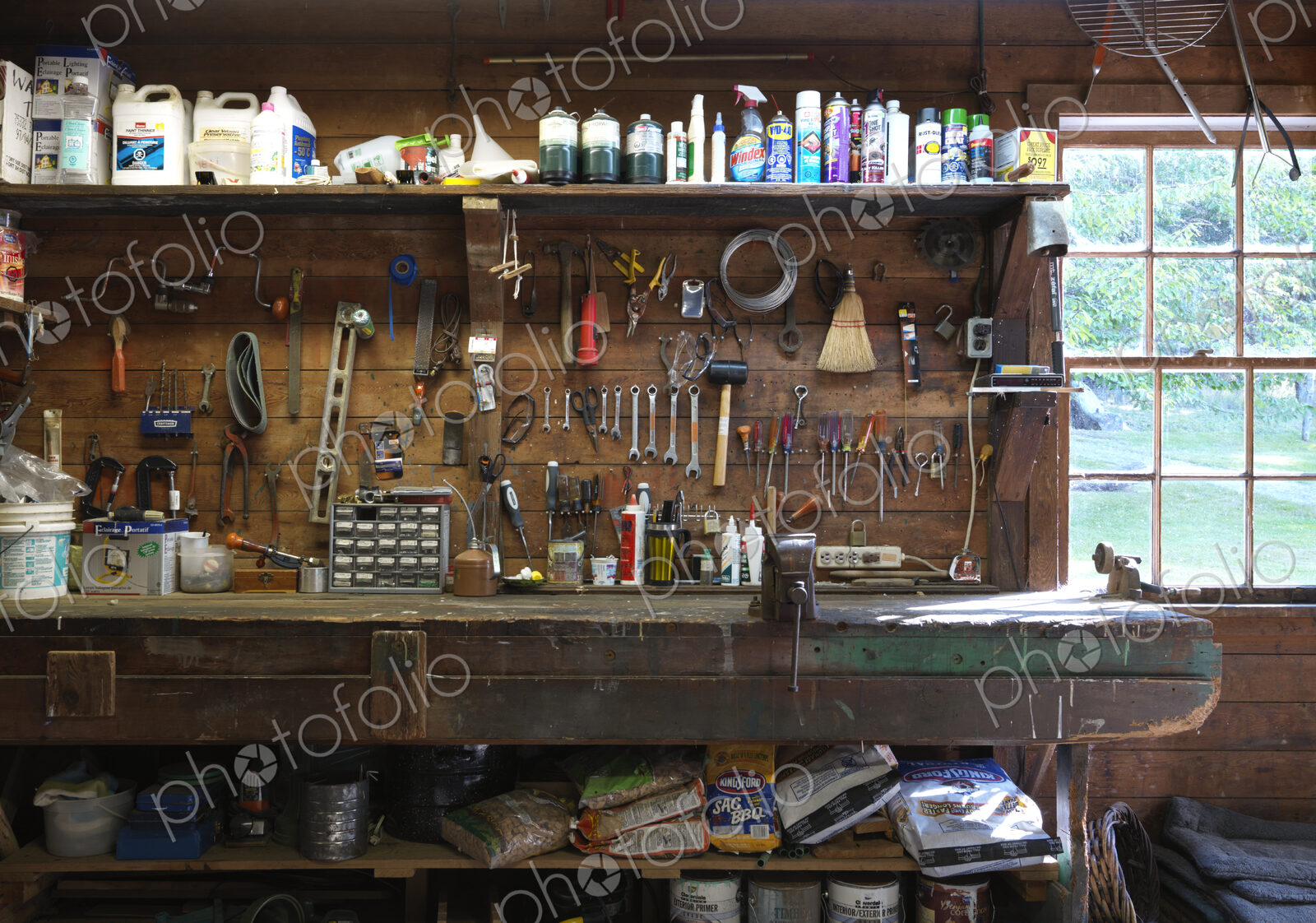 Work Bench and Tools