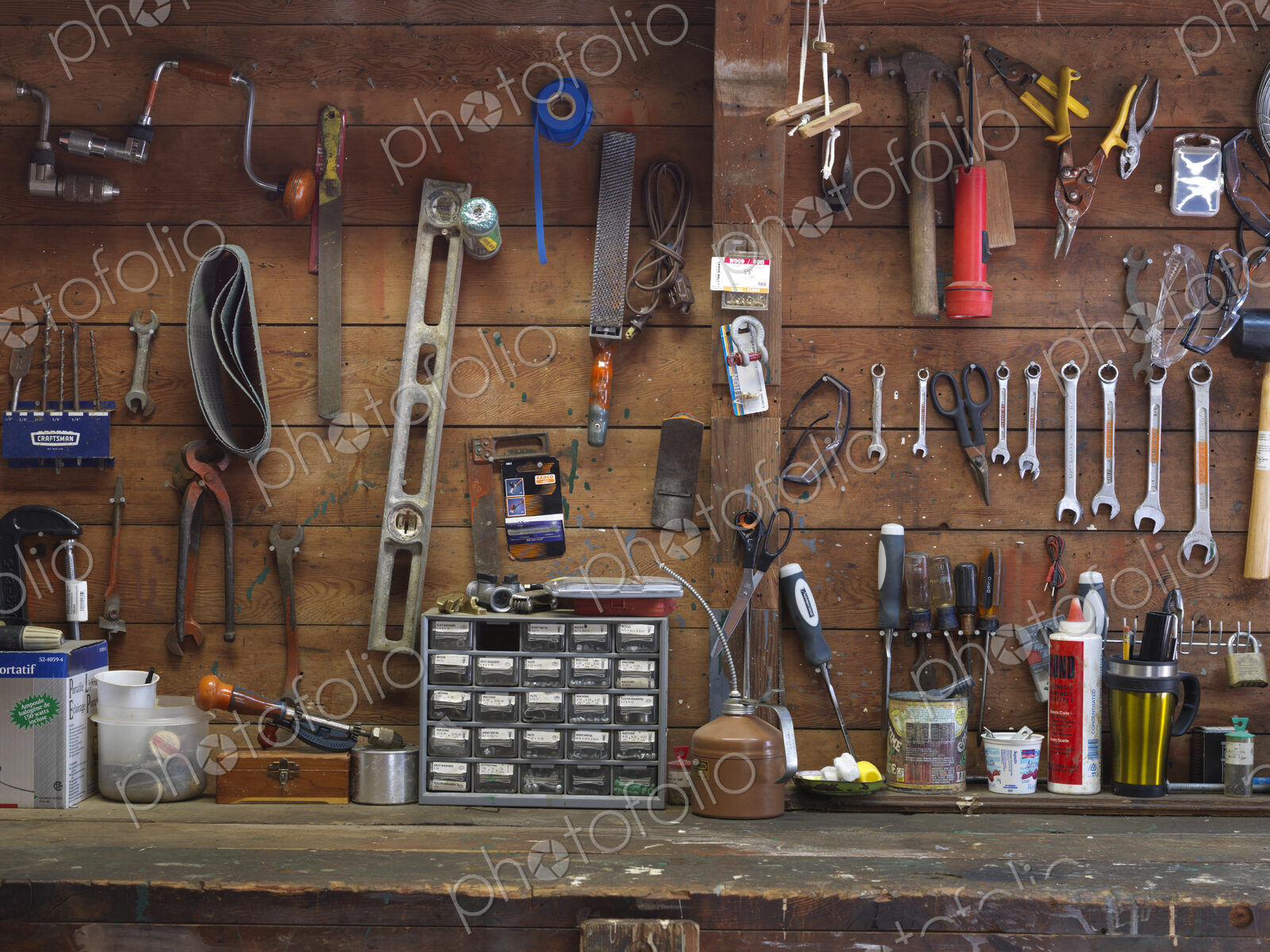 Work Bench and Tools