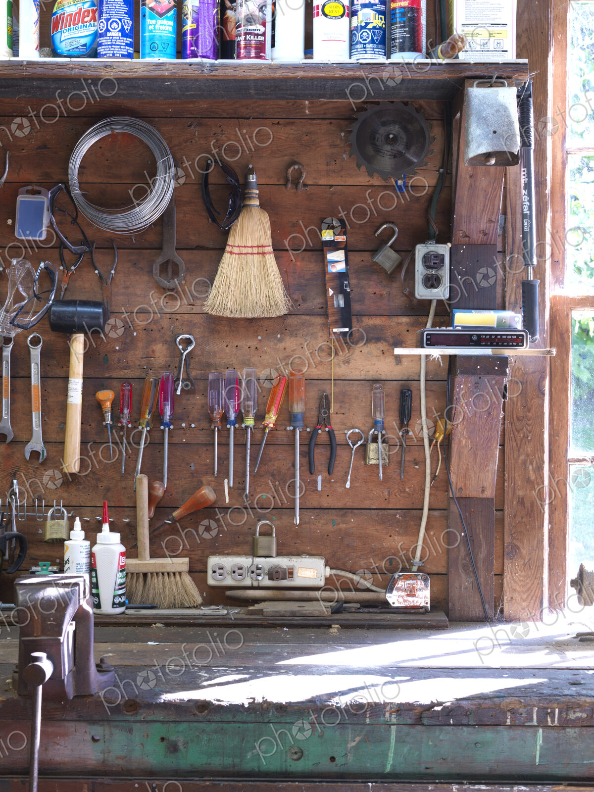 Work Bench and Tools