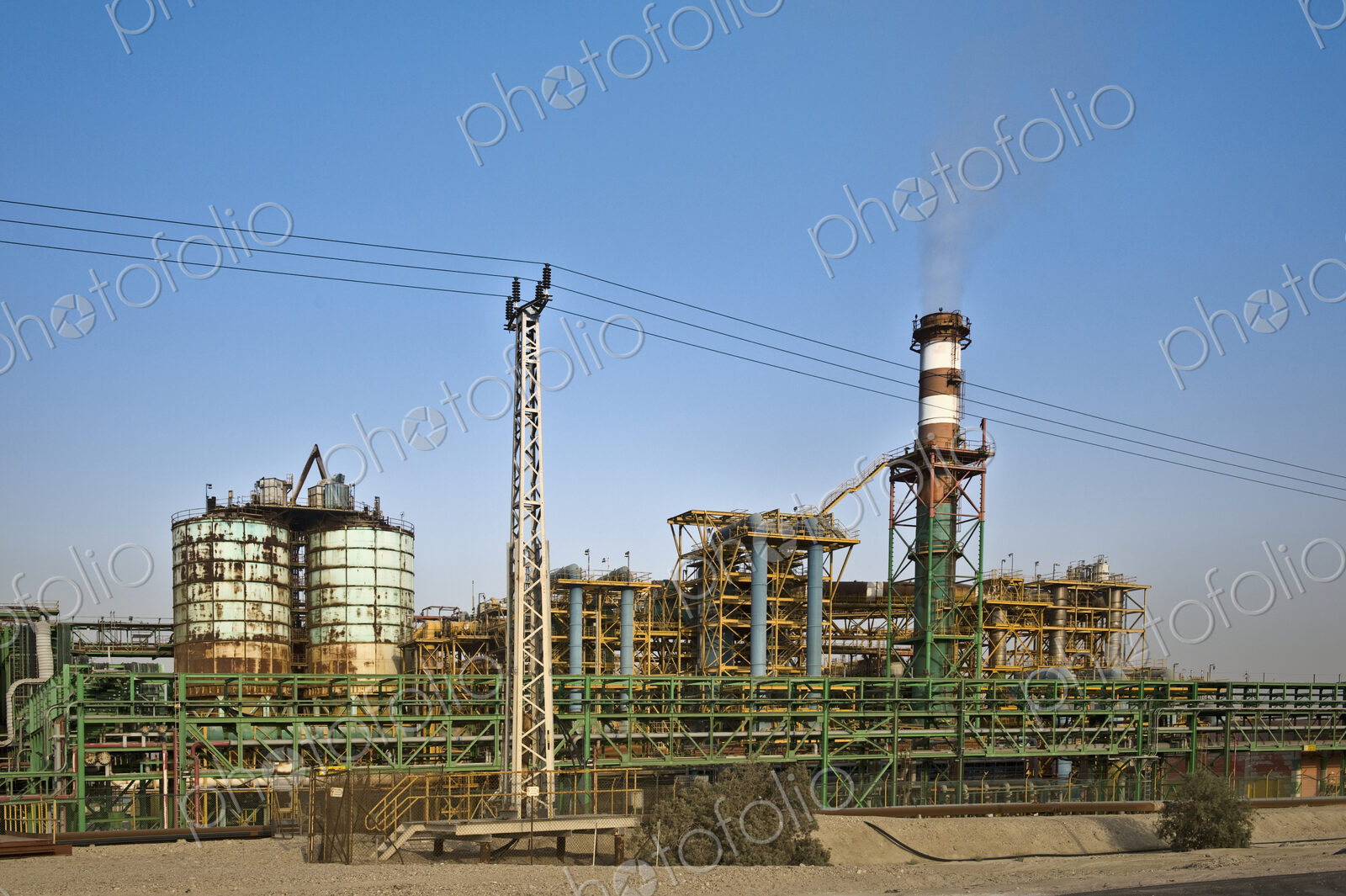 Work Facility at the Dead Sea