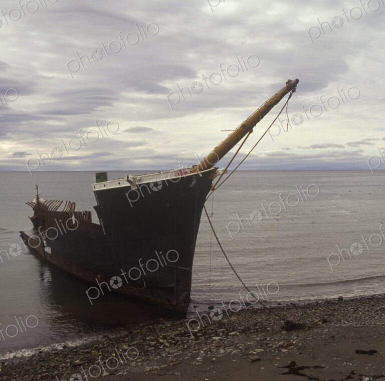 Wrecked Ship in Patagonia