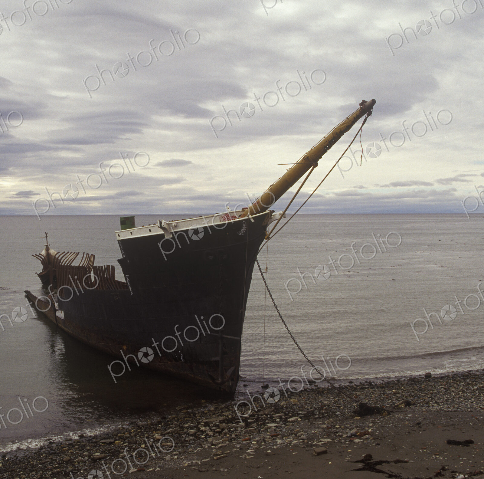Wrecked Ship in Patagonia