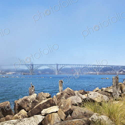 Yaquina Bay Bridge, Newport, Oregon, United States Yaquina Bay Bridge, Newport, Oregon, United States