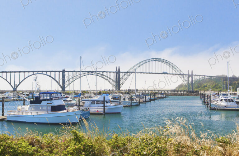 Yaquina Bay Bridge, Newport, Oregon, United States