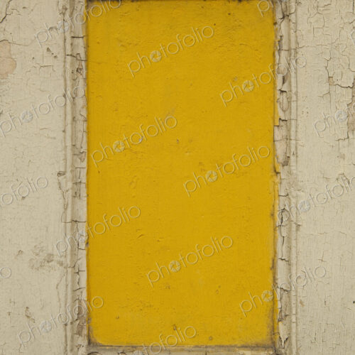 Yellow Boarded Up Window Yellow Boarded Up Window