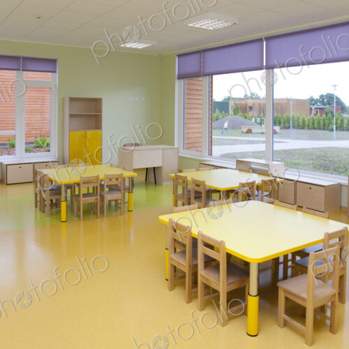 Yellow School Classroom