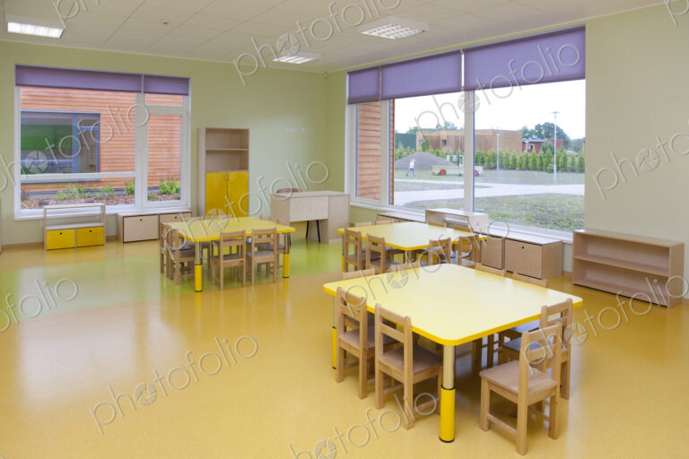 Yellow School Classroom