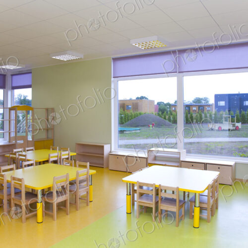 Yellow School Classroom