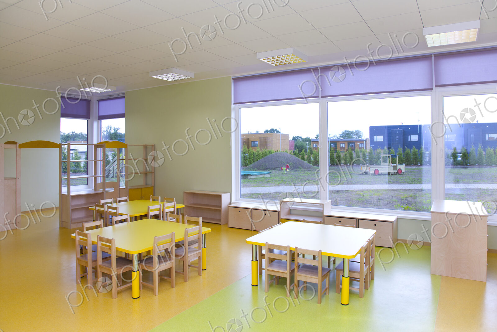 Yellow School Classroom