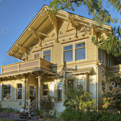 Yellow house