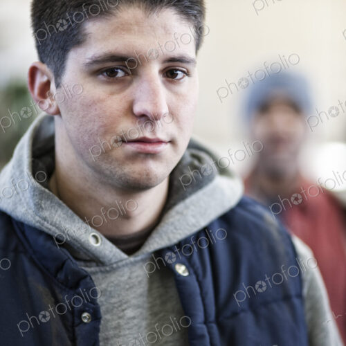 Young caucasian man factory worker in a sheet metal factory. Young caucasian man factory worker in a sheet metal factory.